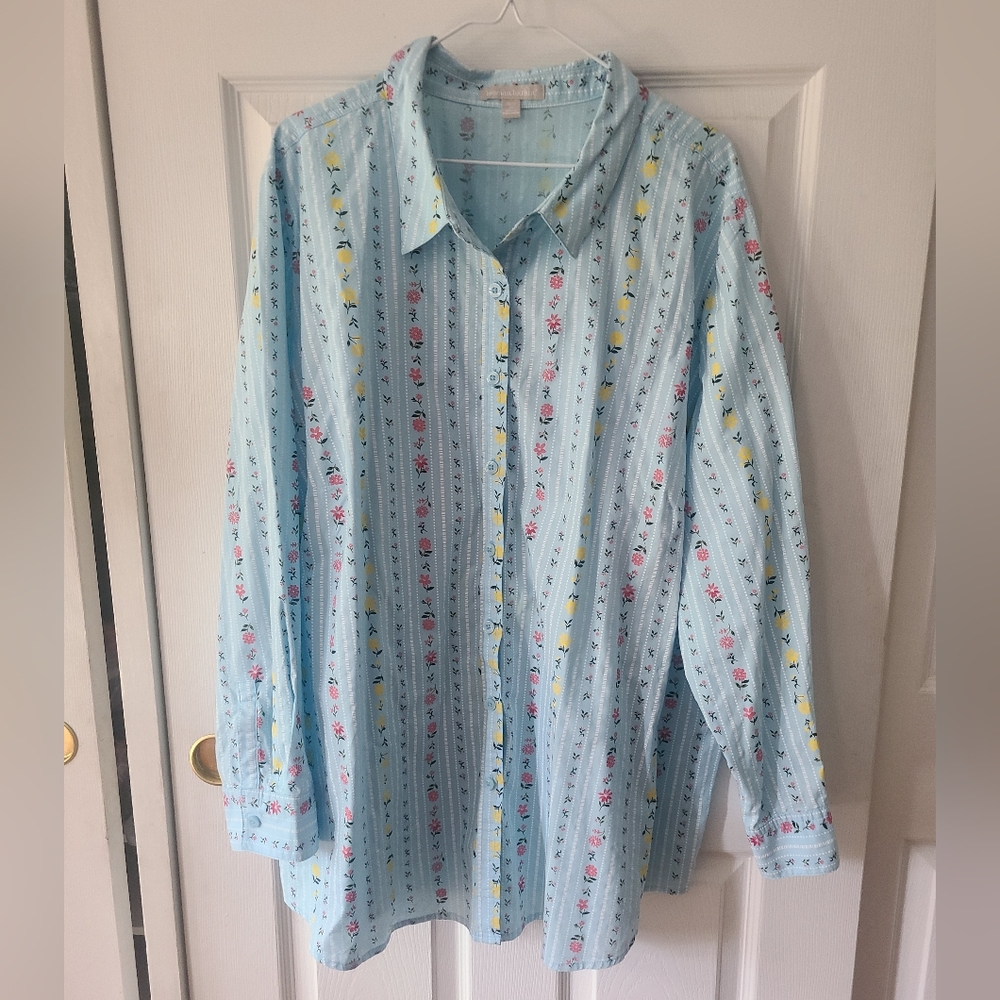 WOMAN WITHIN 3X SHIRT